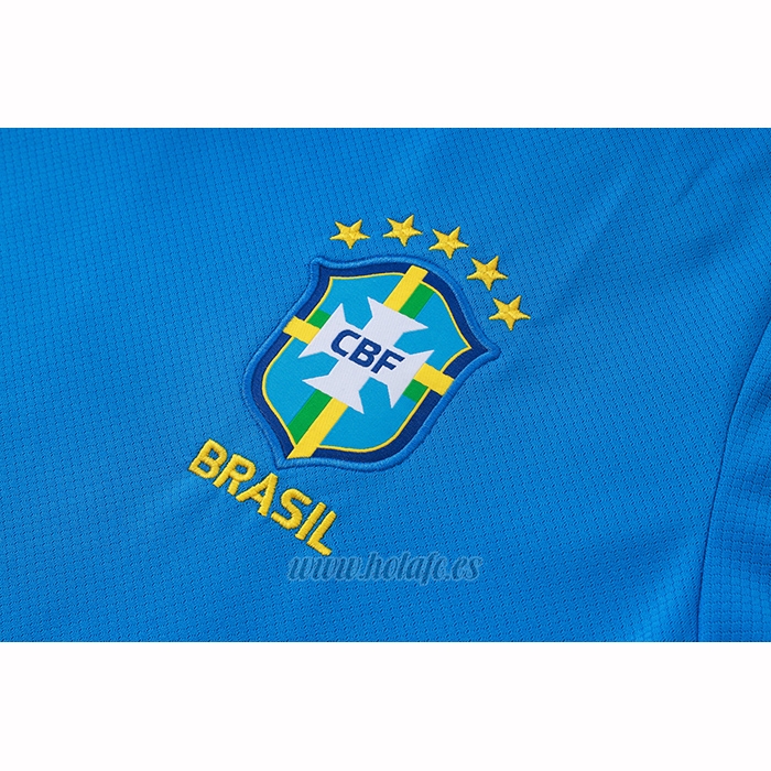 Chandal del Brasil Manga Corta 2026-2027 Azul - Pantalon Corto